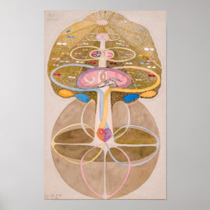 Affiche Arbre de la connaissance n° 1 Hilma af Klint