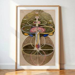 Affiche Arbre de la connaissance n°1, Hilma af Klint