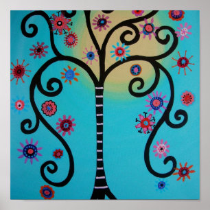 AFFICHE ARBRE DE LA VIE