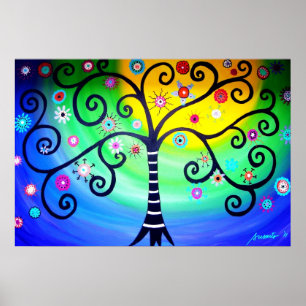 AFFICHE ARBRE DE LA VIE