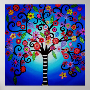 AFFICHE ARBRE DE LA VIE
