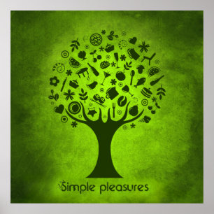 Affiche Arbre de loisirs simple
