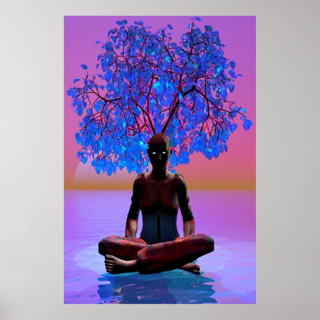 Affiche Arbre de méditation (Devant)