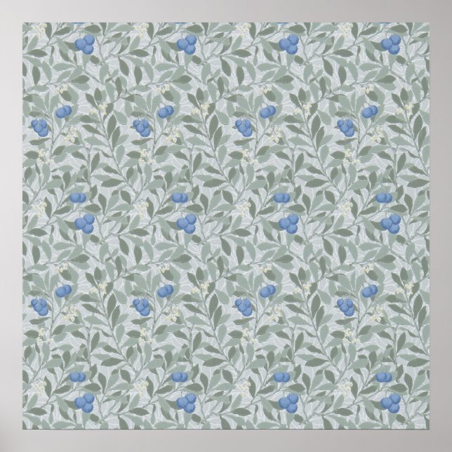 Affiche Arbre de myrtille, William Morris (Devant)