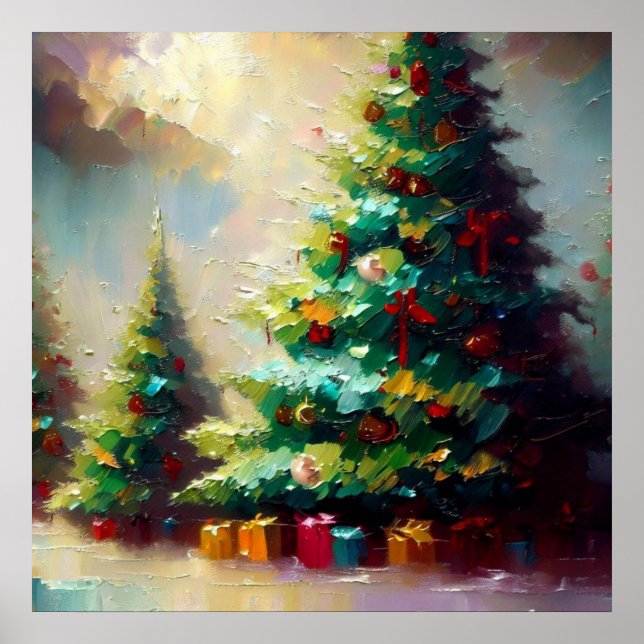 Affiche Arbre de Noël 2 (Devant)