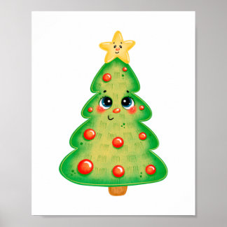 Affiche Arbre de Noël 62
