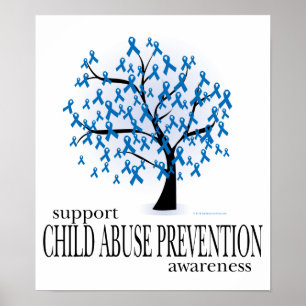 Affiche Arbre de prévention de la maltraitance des enfants
