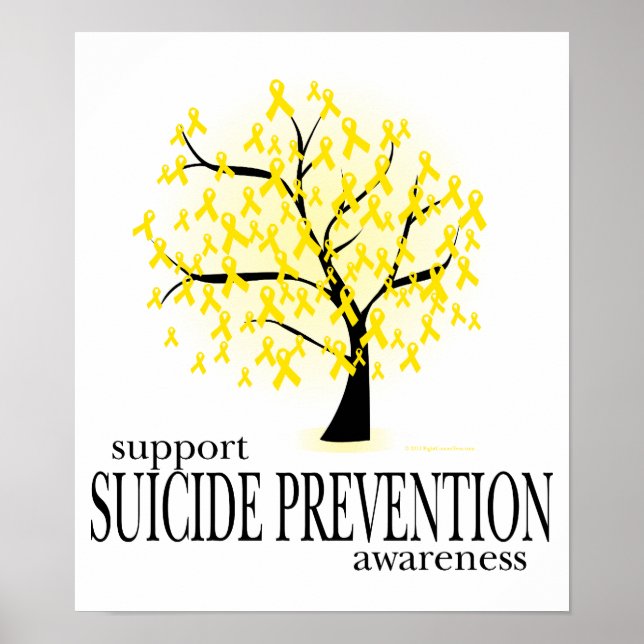 Affiche Arbre de prévention du suicide (Devant)