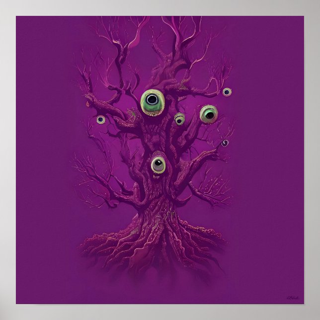 Affiche Arbre de rêve hanté (Devant)
