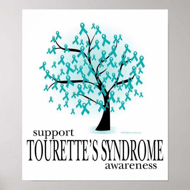 Affiche Arbre de syndrome de Tourette (Devant)