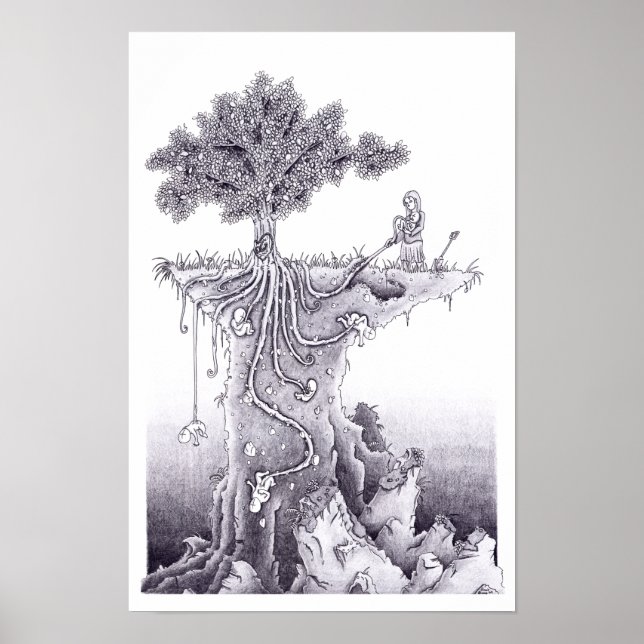Affiche Arbre de Vie (Devant)