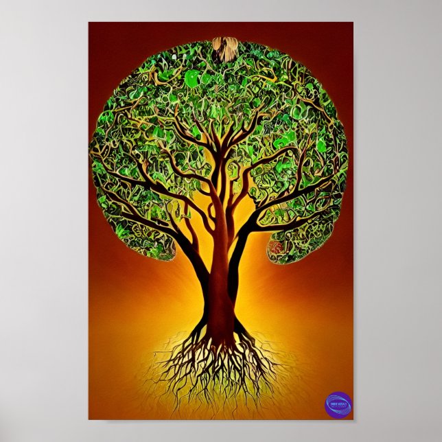 AFFICHE ARBRE DE VIE 19 (Devant)