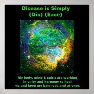 Affiche Arbre de vie et de santé