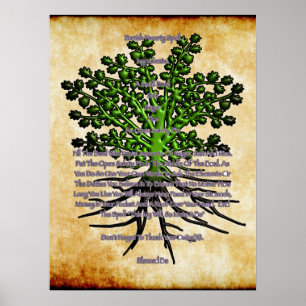 Affiche Arbre de vie par Carolyn @thewitchescorner