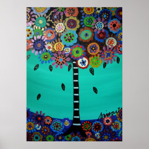 AFFICHE ARBRE DES POSTES DE VIE
