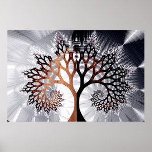Affiche Arbre d'hiver