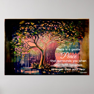 Affiche *~* Arbre d'Imaginaire AP81 Ethereal Peace Cote Po