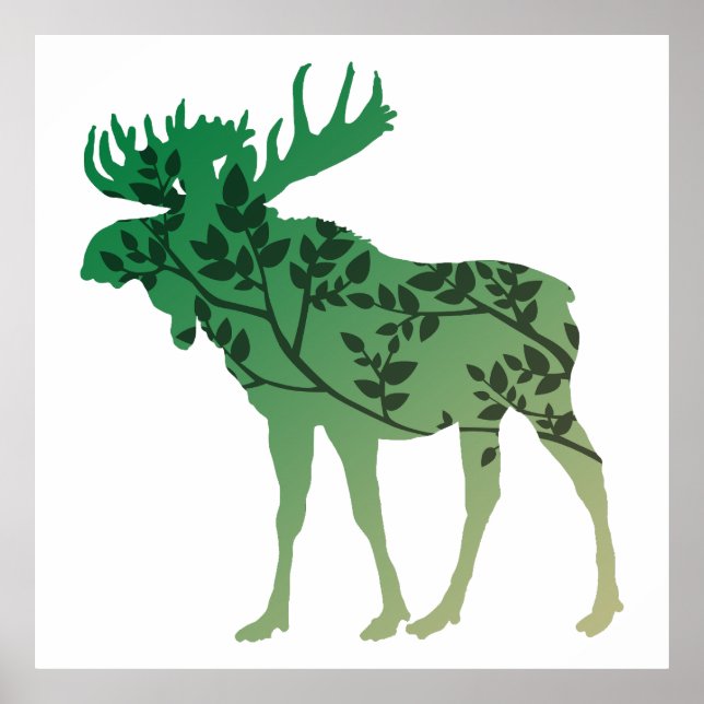 Affiche Arbre d'orignal (Devant)