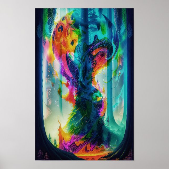 Affiche Arbre dragon (Devant)