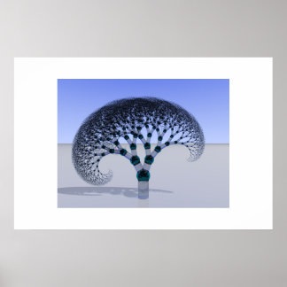 Affiche Arbre en verre