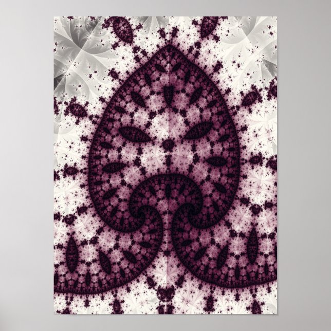 Affiche Arbre fractal (Devant)