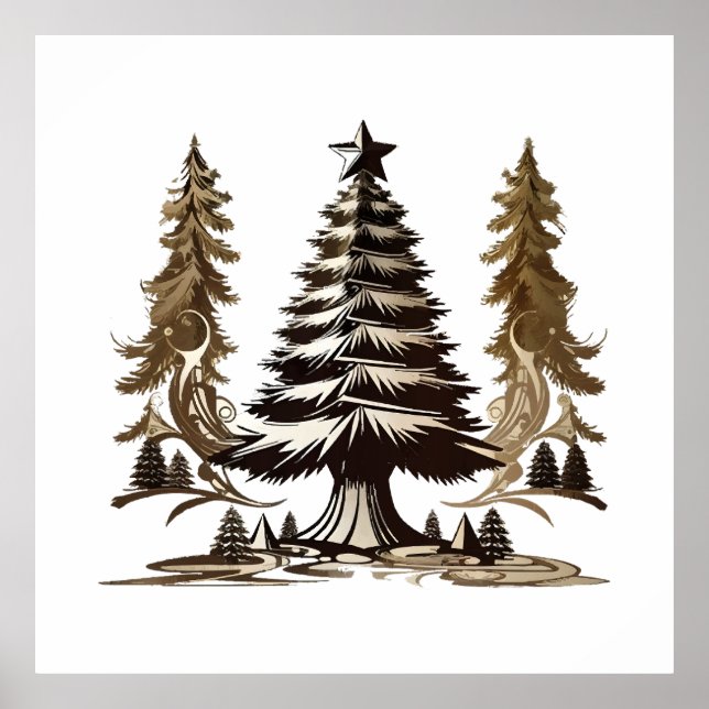 Affiche Arbre Magique (Devant)