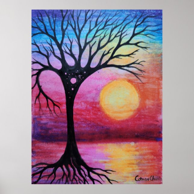 Affiche Arbre neural (Devant)