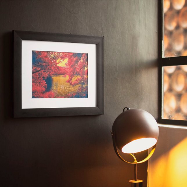 Affiche Arbre rouge (Créateur téléchargé)