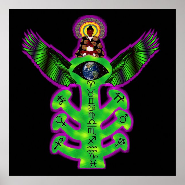 Affiche Arbre sacré de la connaissance (Devant)