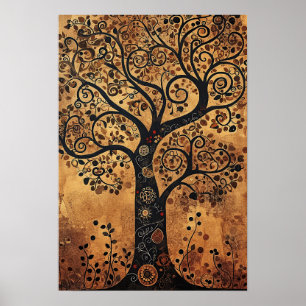 Affiche Arbre spirituel de vie