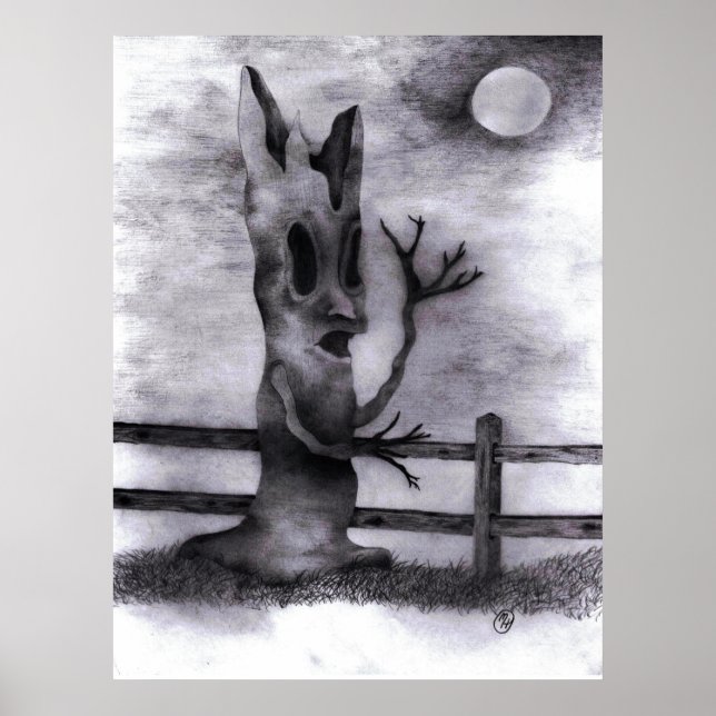 Affiche "Arbre Spook" (Devant)