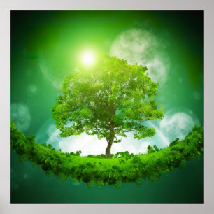 Affiche Arbre surréel