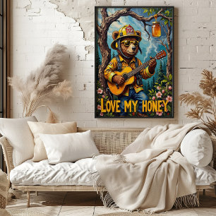 Affiche Arbre Top Troubadour : Bear's Forest Song