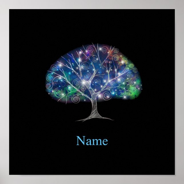 Affiche Arbre tourbillonnant Thunder_Cove (Devant)