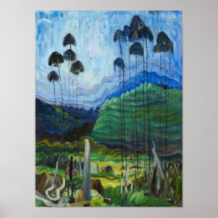 Affiche Arbres dans le ciel, 1939 par Emily Carr