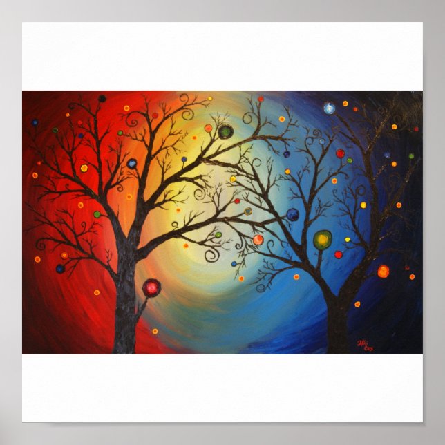 Affiche Arbres de vie (Devant)