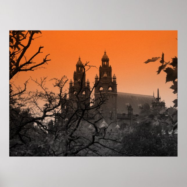Affiche Arbres et arches (Devant)
