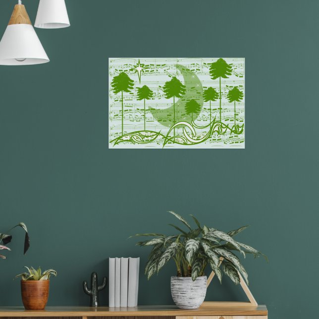 Affiche Arbres musicaux (Salon 1)