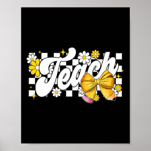 Affiche Arc Coquette Enseignant Remerciement Enseignant Re