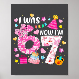 Affiche Arc Coquette Prépa J'avais 6 ans Maintenant j'ai 7