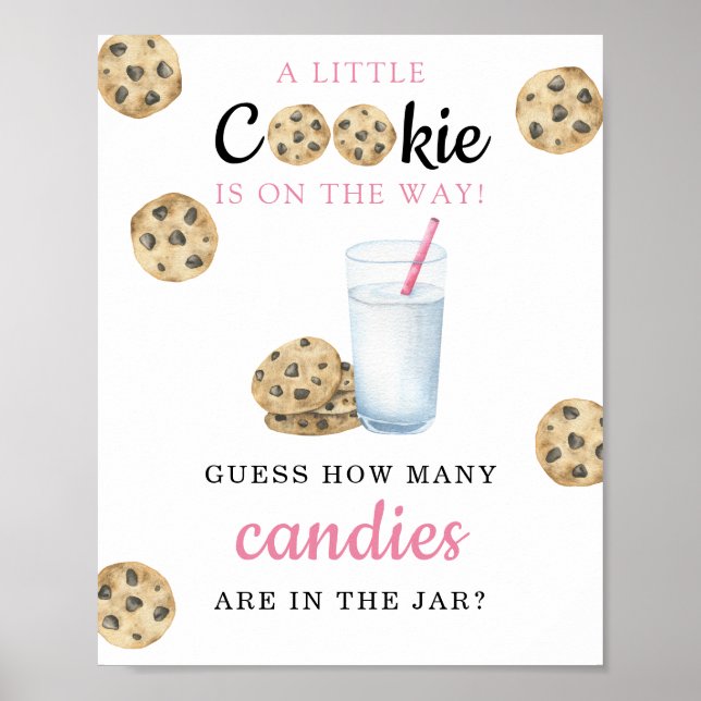 Affiche Arc de lait - Combien de bonbons sont dans le boca (Devant)