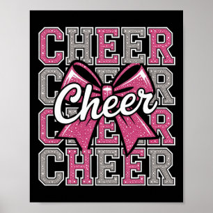 Affiche Arc de Pom-Pom Girl Coquette Cheerleading Cheer Fi