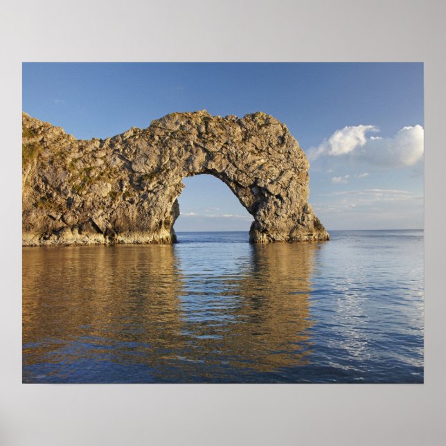 Affiche Arc de porte Durdle, Côte Jurassique Patrimoine mo (Devant)