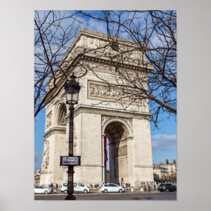Affiche Arc de Triomphe in Paris, France