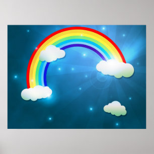 Affiche Arc-en-ciel