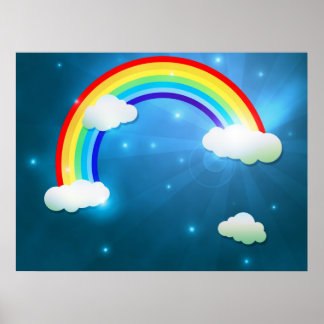 Affiche Arc-en-ciel