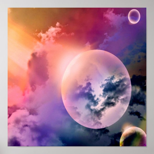 Affiche arc-en-ciel (Devant)