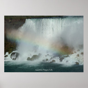 Affiche Arc en ciel à American Niagara Falls