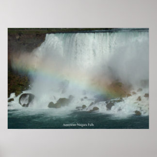Affiche Arc en ciel à American Niagara Falls