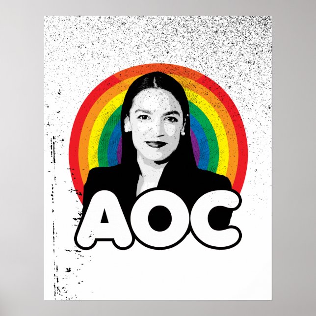 Affiche Arc-en-ciel AOC (Devant)